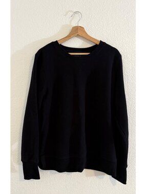 Tek Gear Ultrasoft Fleece Black Sweater Size Large